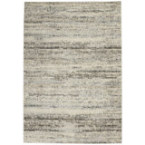 Calvin Klein Etched Ivory Beige Contemporary Indoor Rug