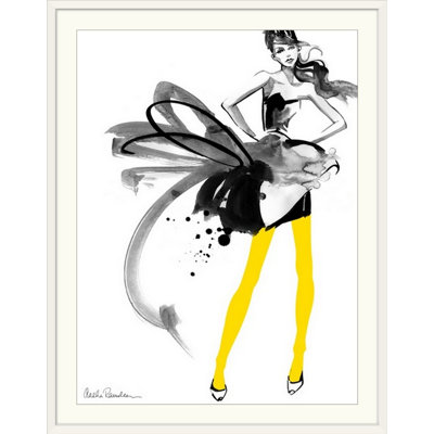 « yellow etanches », impression Aasha Ramdeen