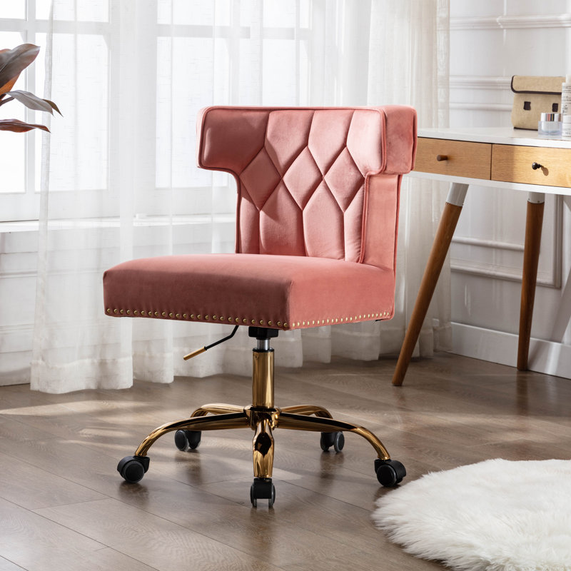 Chaise de travail gager, Rose