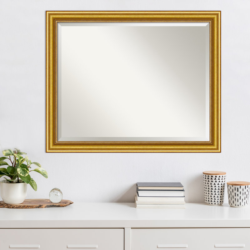 Amin Flat Mirror, 25.5" H x 31.5" W