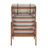 Rowden Mid-Century Modern Lounge Chair With Cushions And Solid Rubberwood Frame-115606361