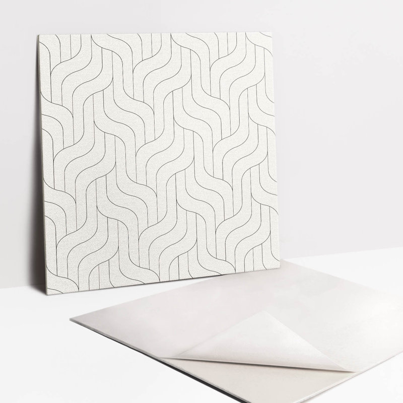 Cenobio 30 x 30 cm PVC Tile in Brown