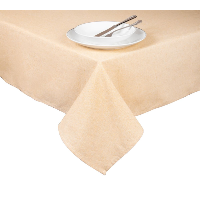 Excelsa tablecloth Pastel Color cotton 140x240 cm green, Beige