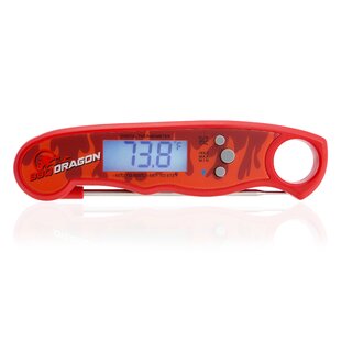 Taylor Thermometer 3Pc Set Includes 1 Super Fast Digital Thermometer and 2  Leave-in Oven-Safe Analog Meat Thermometers 