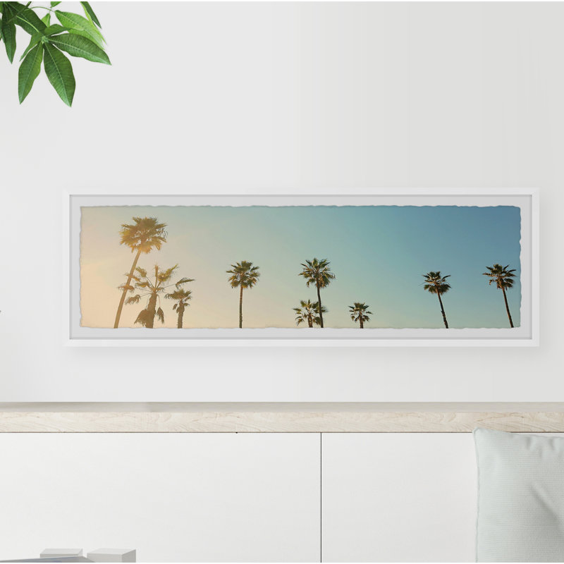 Coco Sunrise - Reproduction de cadre photo sur papier, H 15 po x l 45 po x P 1,5 po