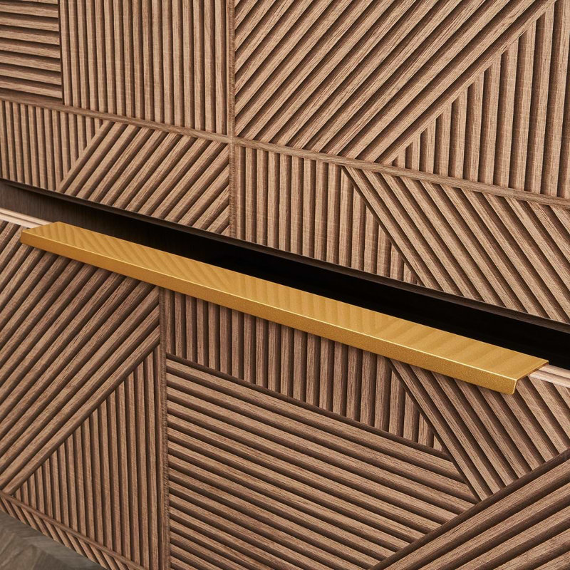 Kora 24.02" Wall Mounted Single Bathroom Vanity with Top, Gold