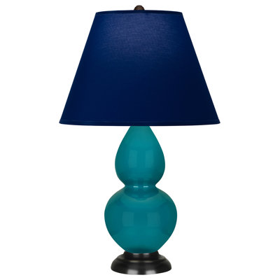 Petite lampe d'appoint à double gourde