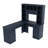 L-Shaped Computer Desk with Open Shelves, Cabinet & Drawers-118343175