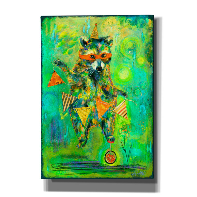 «Epic Graffiti» «The Imposter» par Wyanne, art mural sur toile, H 26 po x l 18 po x P 0,75 po