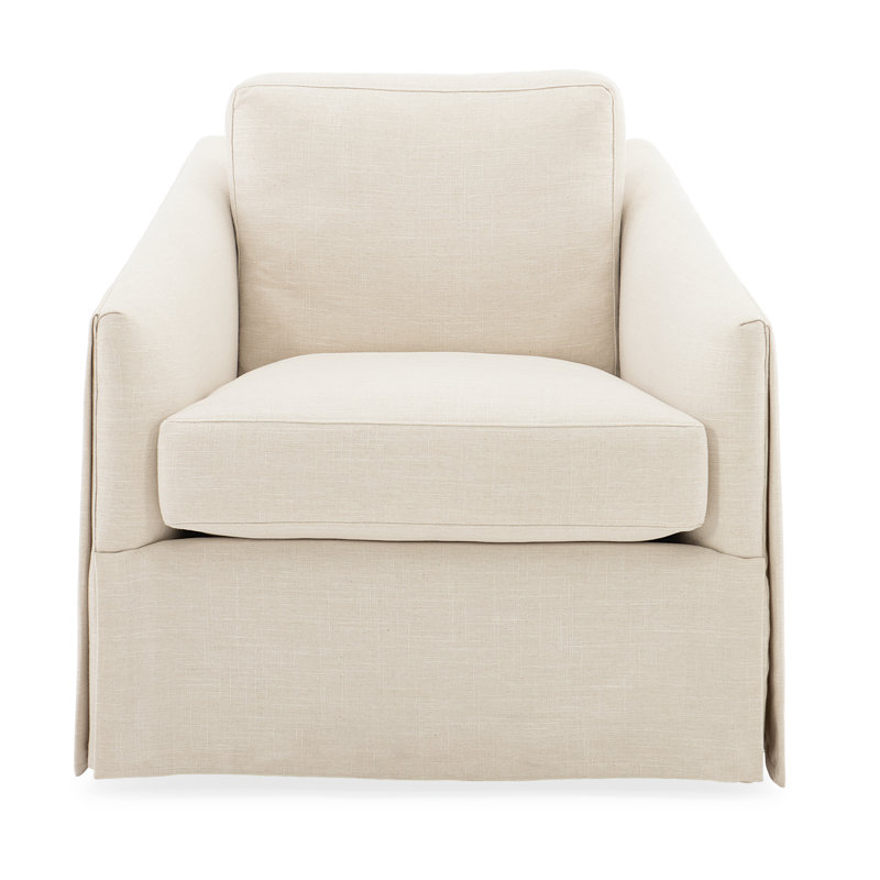 Caracole Upholstery Swivel Armchair