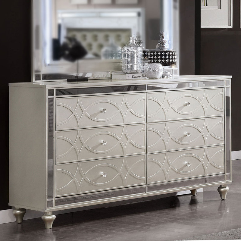 Commode double 6 tiroirs Westrick