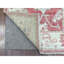 Tapis de couloir rouge en laine noué à la main 2 pi 9 po x 11 pi 6 po Kassen