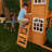 Castlewood Wooden Swing Set, Green Slide-122659965