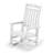 Outdoor Adirondack Rocking Chair HIPS All Weather Oversized Plastic Patio Chair Rocker（Set Of 2）-118762999