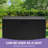 Edrosie Inc 150 Gallons Water Resistant Resin Lockable Deck Box-92535875-128126048