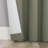 Sun Zero Treviso Linen Magnetic Closure 100% Blackout Back Tab Curtain Panel-110987425-111840739