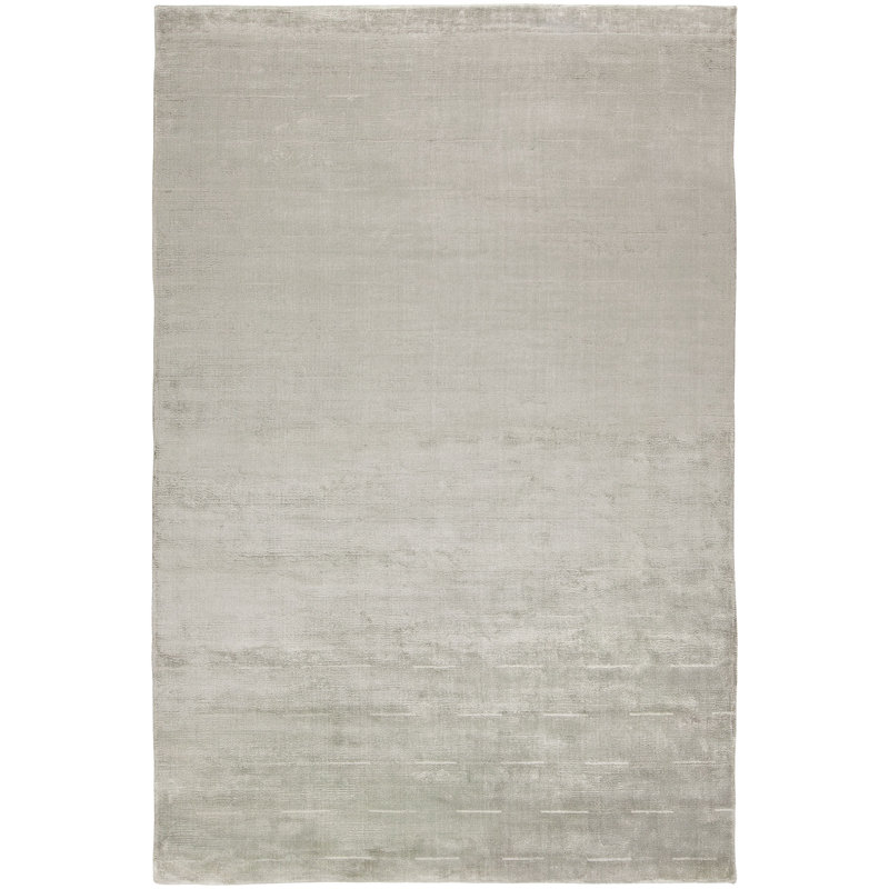 Tapis gris tissé à la main Metro, Rectangle 6 pi x 9 pi