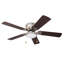Ventilateur de plafond de 52 po avec éclairage Benton-778068894