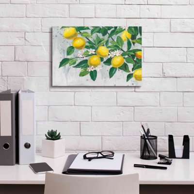 «Zesty Lemons» par James Wiens, art mural sur toile