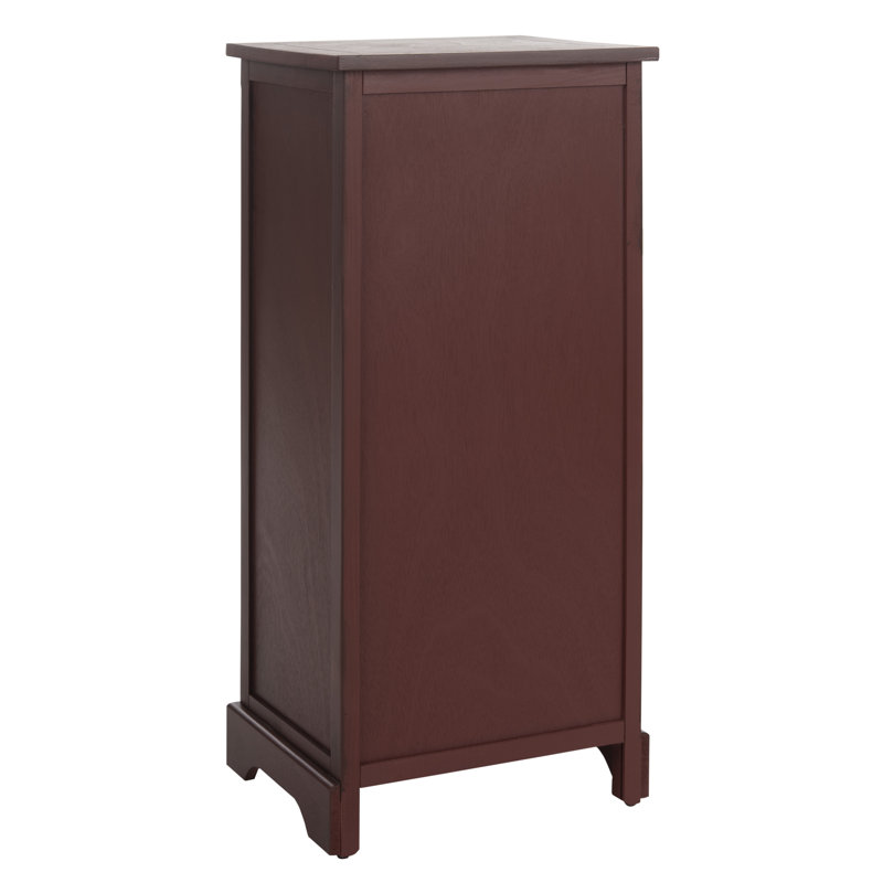  Armoire d'appoint 1 porte, Rouge
