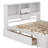 Queen Size Platform Bed With Drawers-566360459