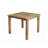 Bahama Chicago 4 - Person Teak Solid Wood Patio Dining Set Square Table