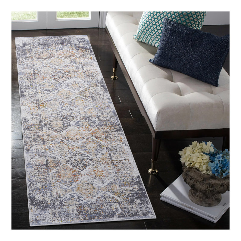 Collection Multi / Traditional Area Rug, Runner 2'2" x 8'