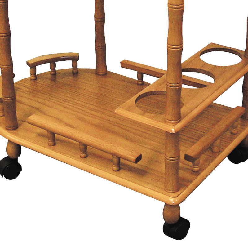 Geltch Wood Kitchen Cart
