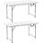 48'' Rectangular Adjustable Banquet Table