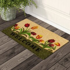 Barnyard Designs 'Home Sweet Home' Doormat Welcome Mat, Outdoor Mat, Large  Front Door Mat Indoor Entrance Mat, Back Door Mat Outdoor Entrance, Front  Porch Rug, Farmhouse Home Spring Fall, 30x17, Brown 