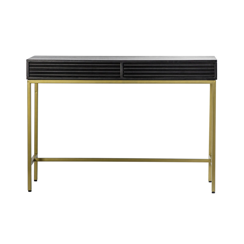 Vandyke 110cm Solid Wood Top Console Table