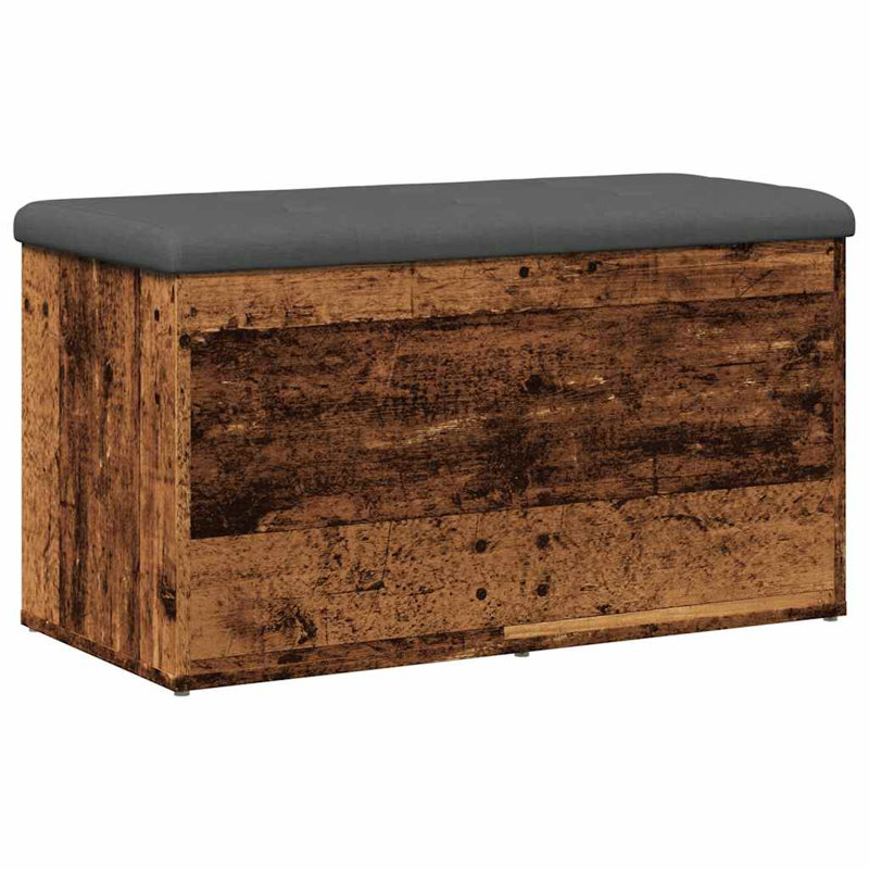 vidaXL Storage Bench Old wood