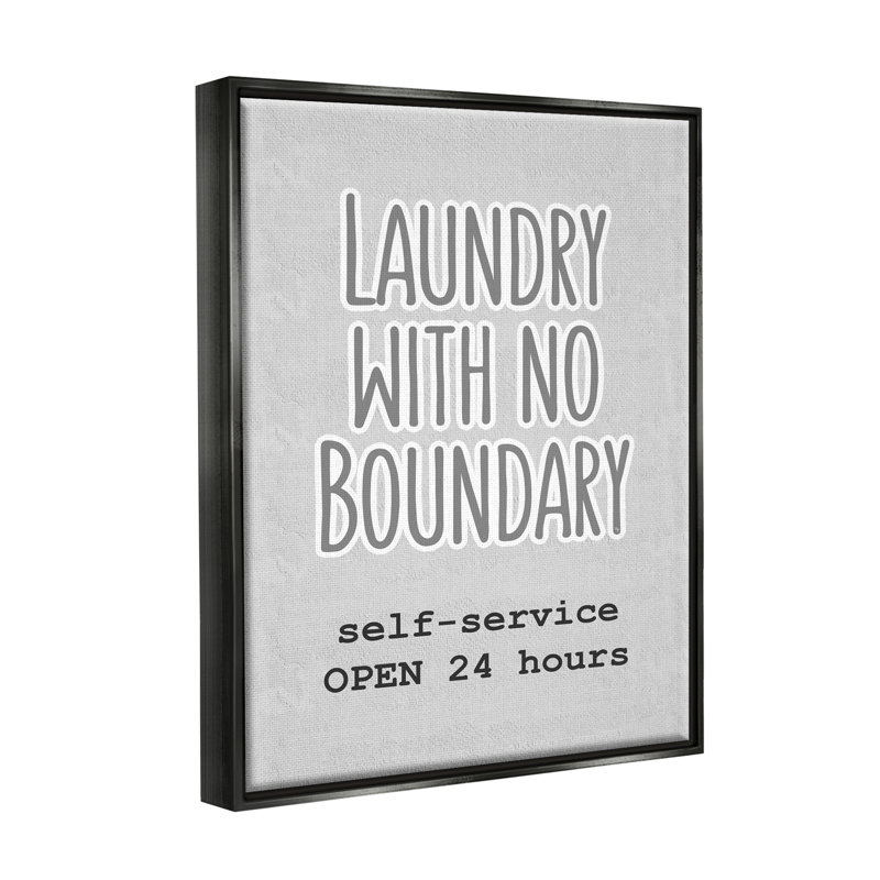 «Zoela Laundry» par Martina Pavlova, Cadre flottant noir de jais, H 21 po x l 17 po x P 1,7 po