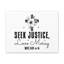 «Micah 6: 8 Seek Justice Bible Verse Canvas», art mural chrétien-900582743