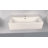 18" x 10" White Ceramic Wall-Mounted Bathroom Sink, Compact Rectangular Floating Vanity Basin for Small Bathrooms & Powder Rooms