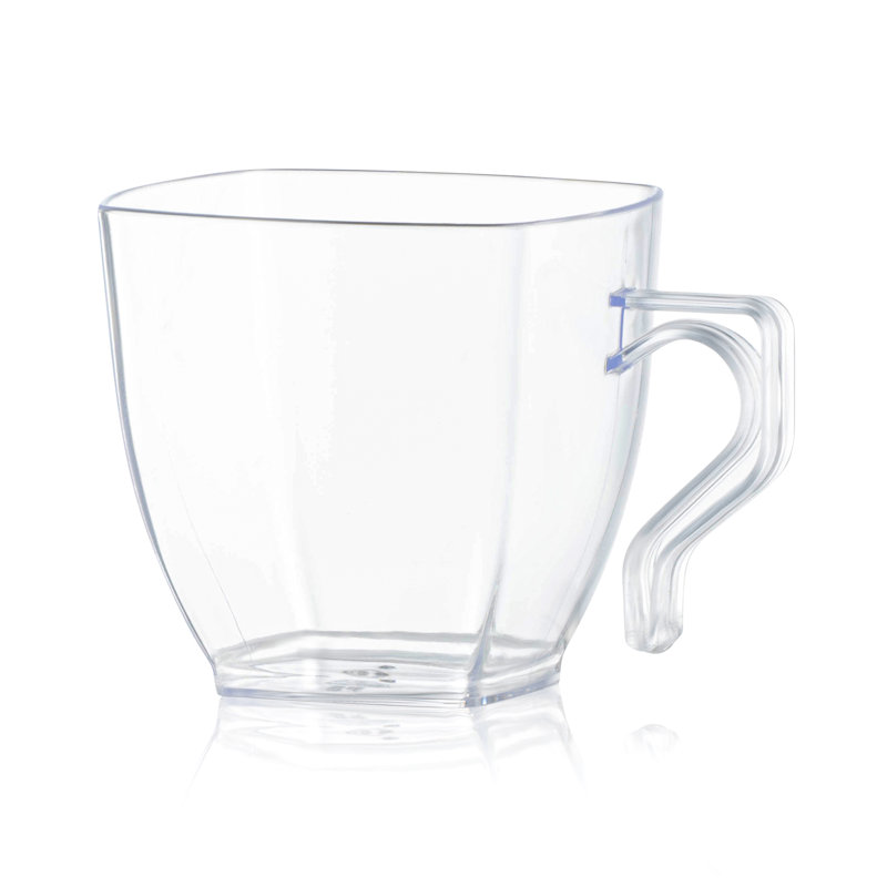2 Oz. Clear Disposable Plastic Mini Coffee Tea Cups (Set Of 240)