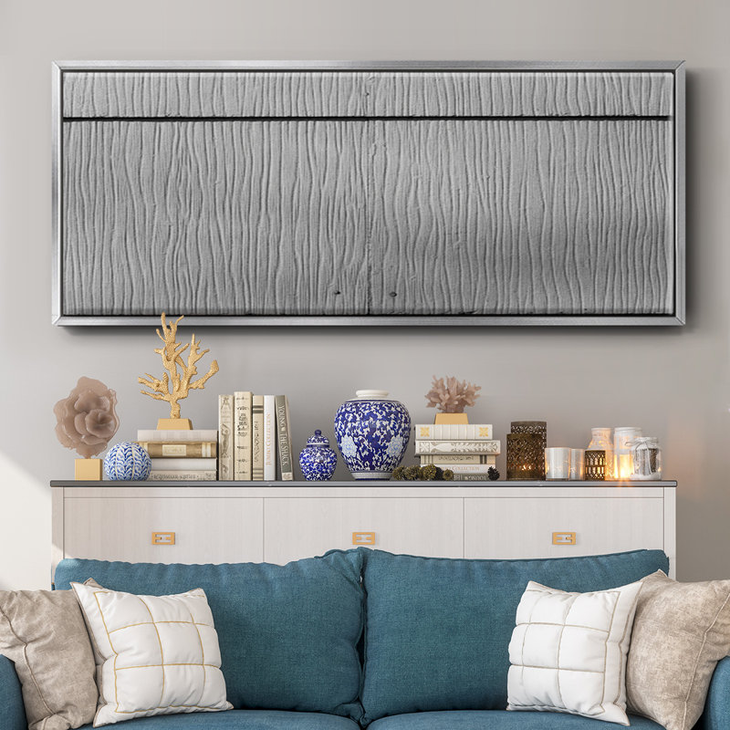 Found Textures I- Framed Canvas