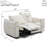Power Lift Sleeper Sofa Couch-108494598