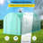 Walk-In Greenhouse With 2 Roll-Up Zipper Doors And 6 Windows, Garden Plant Hot House-108208560