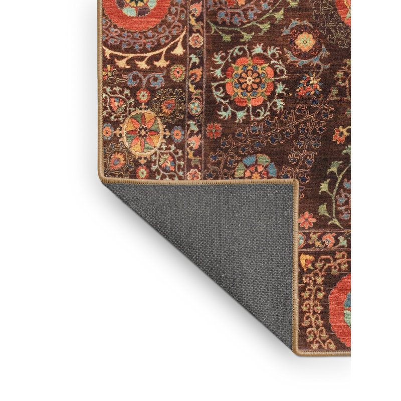 Tapis abstrait moderne 3903, Tapis de couloir 2 pi x 5 pi