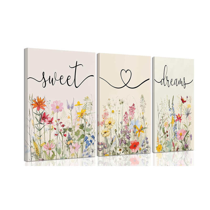 3 Piece Wrapped Canvas Print