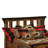 Fireside Lodge Barnwood Post Headboard - King-1506684962