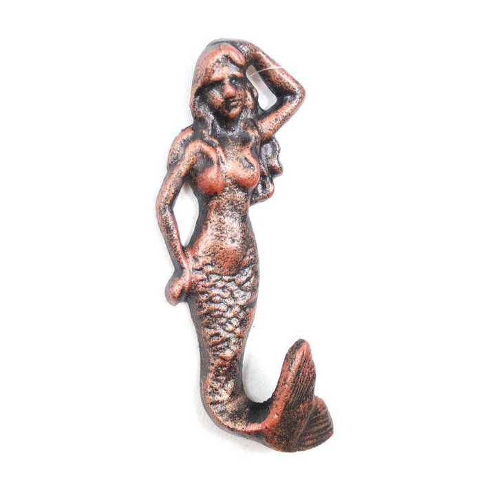 Crochet mural Burdine Mermaid, Cuivre