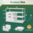 2 Drawer Locking Lateral File Cabinet With Charging Station, Rolling Printer Stand Fit A4/Letter Size-1160767601