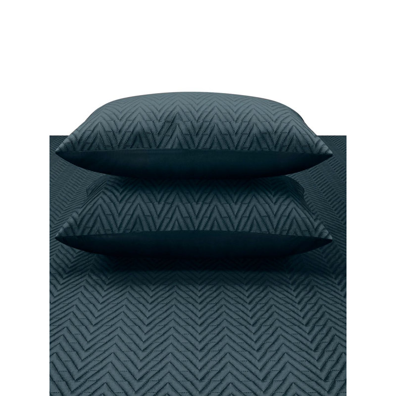 Ensemble de couvre-lit en coton matelassé 3 pièces P / Kaufmann Home Cascada, Queen Bedspread  + 2 Standard Shams