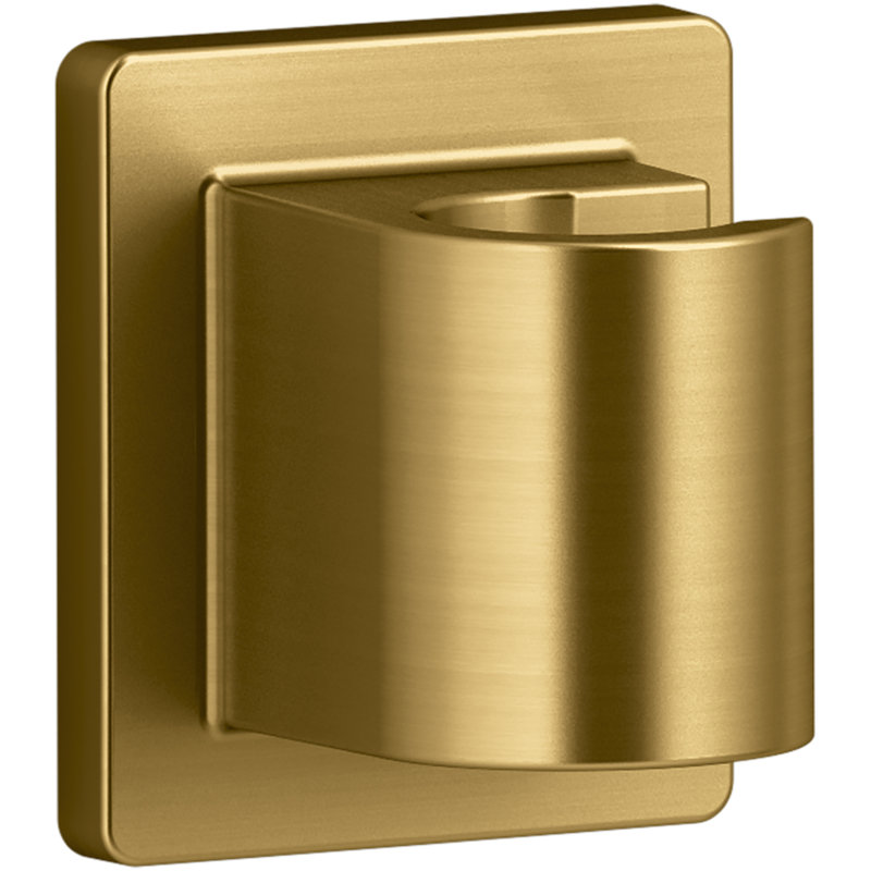 Awaken Fixed Wall Bracket, Vibrant Brushed Moderne Brass