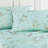 Southshore Fine Linens Myosotis Scorpioides 4-Piece 300 Thread Count Cotton Sateen Sheet Set, 22-Inch Extra Deep Pocket, King, Green-503466747-503466748