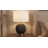 Traditional 1 Light Walnut Base Table Lamp