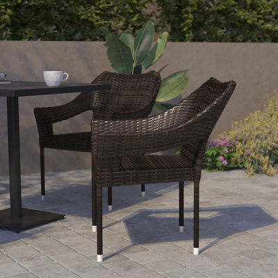 Leflore Stacking Outdoor Dining Chair