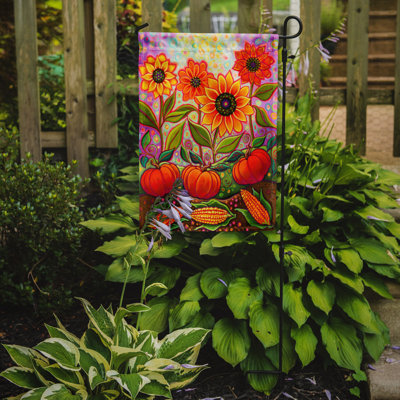 Drapeau de jardin en polyester 15,5 x 11 po Guerina